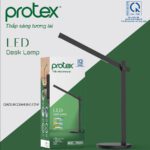 đèn bàn cao cấp protex pr035L ĐEN